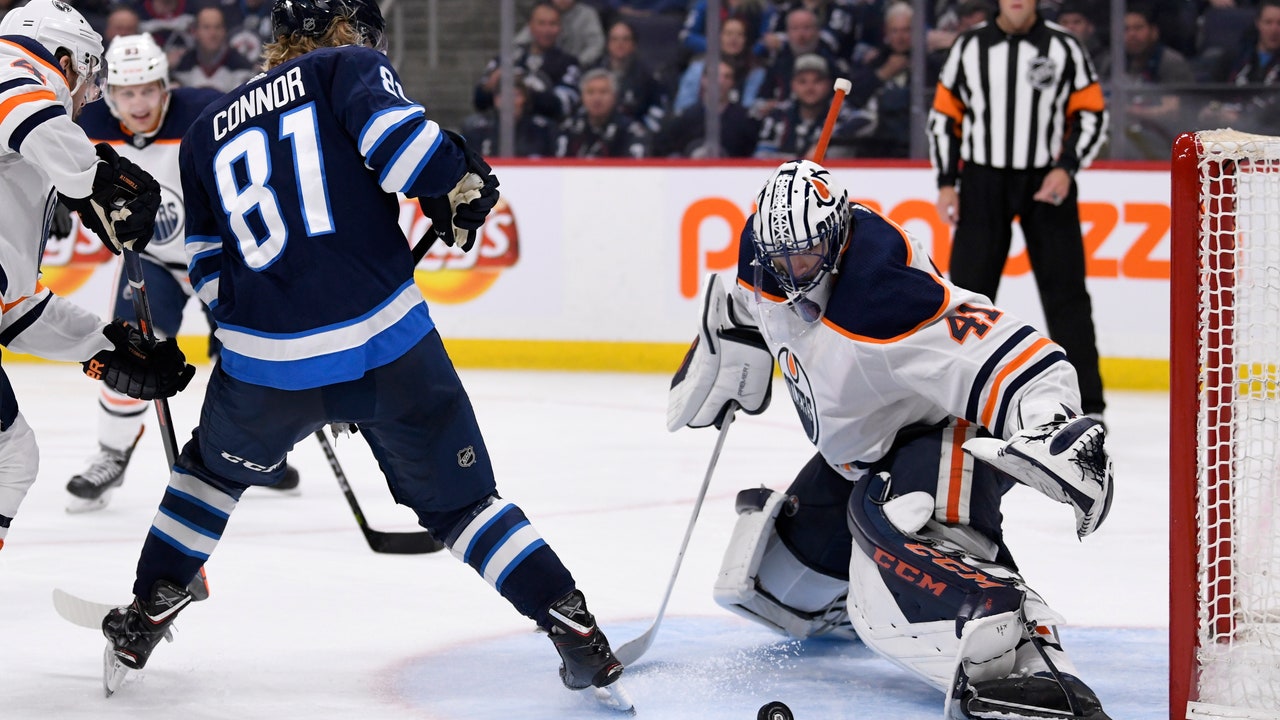 Jets snap 3-game losing streak, beat Oilers in shootout